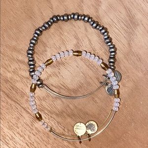 Alex and Ani Bracelet set